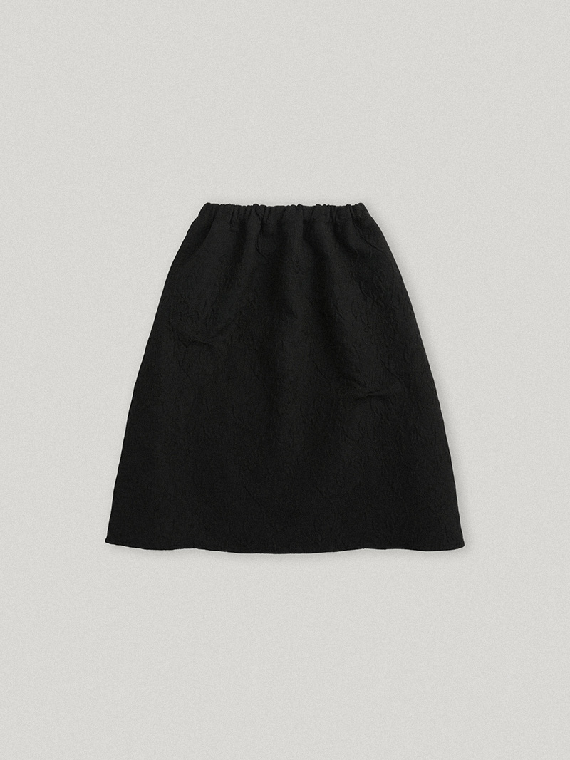 Barbara Embossed Skirt