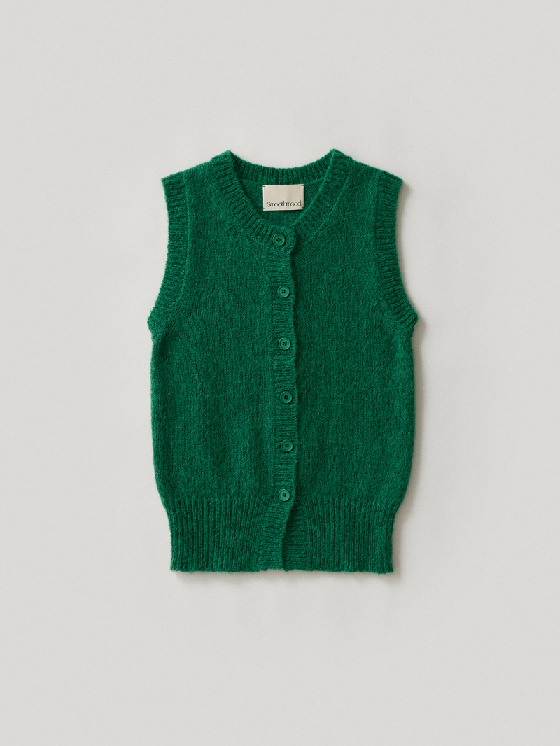 Zuma Knit Vest Green