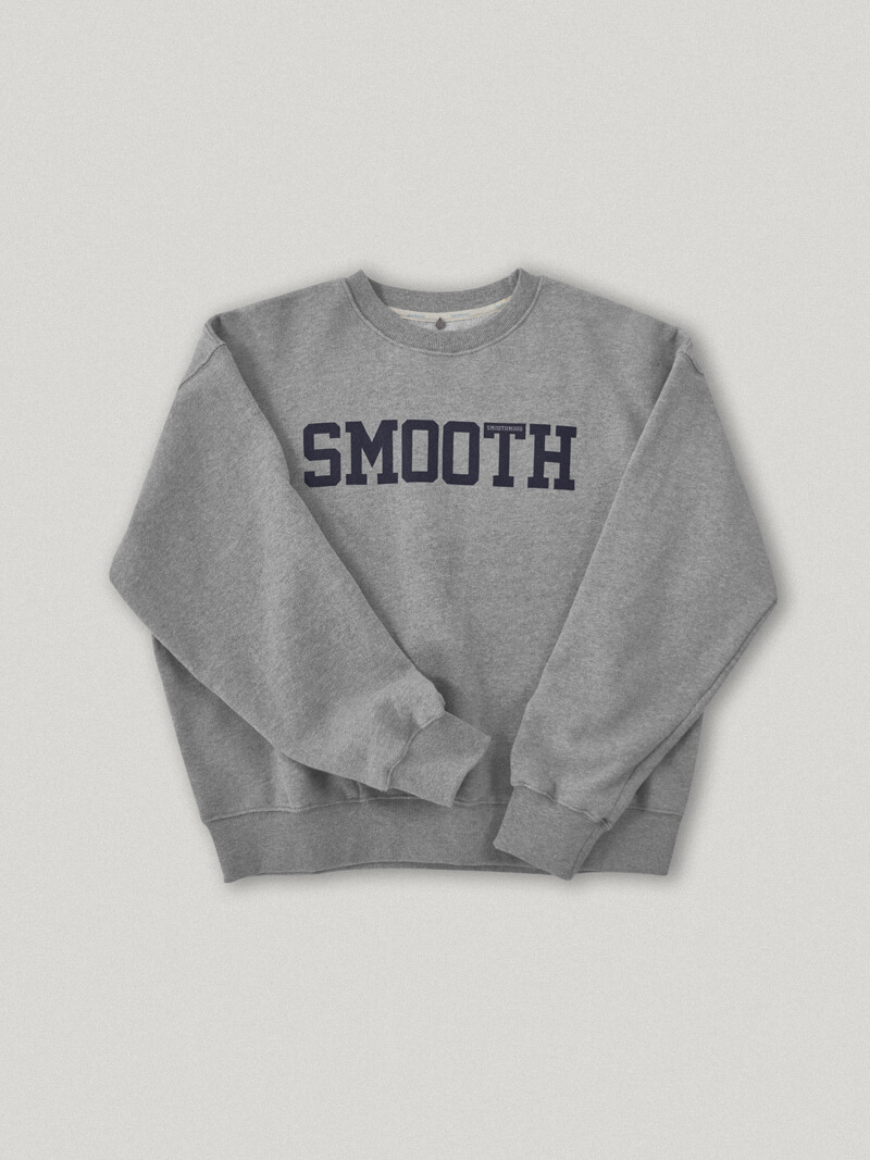 Smooth Typo Sweatshirt Gray (3rd)