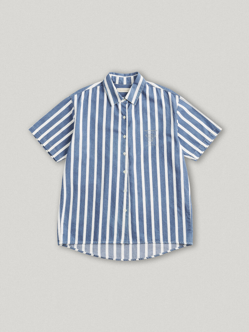 Seaman Striped Shirts Blue (2nd)