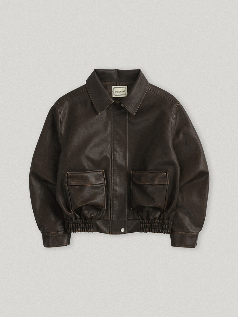 Brown Carpenters Leather Jacket (3rd)