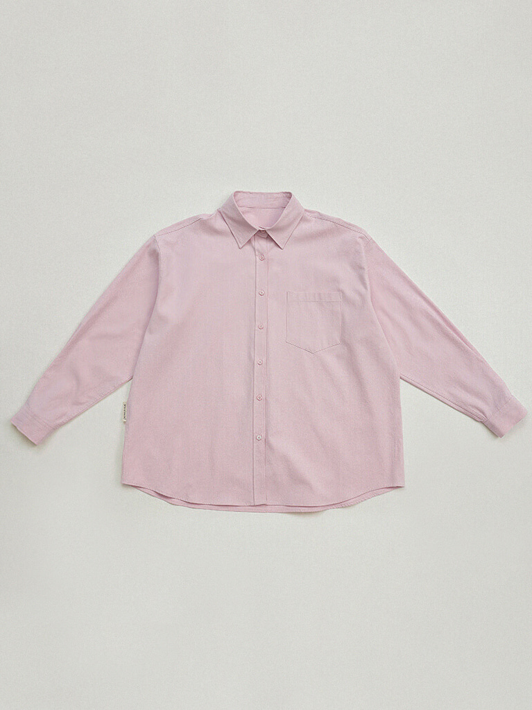 Nubile Oxford Shirt Pink - Smooth Mood