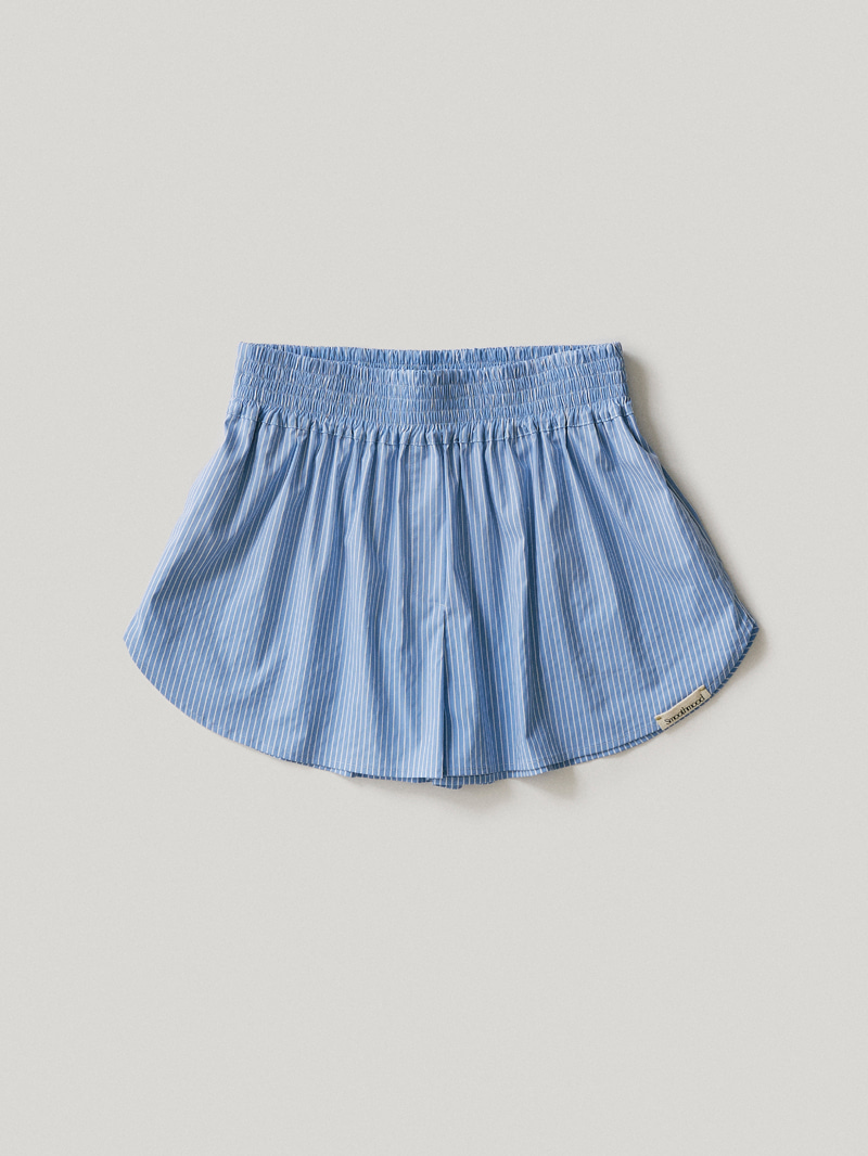 Weekend Striped Shorts Blue