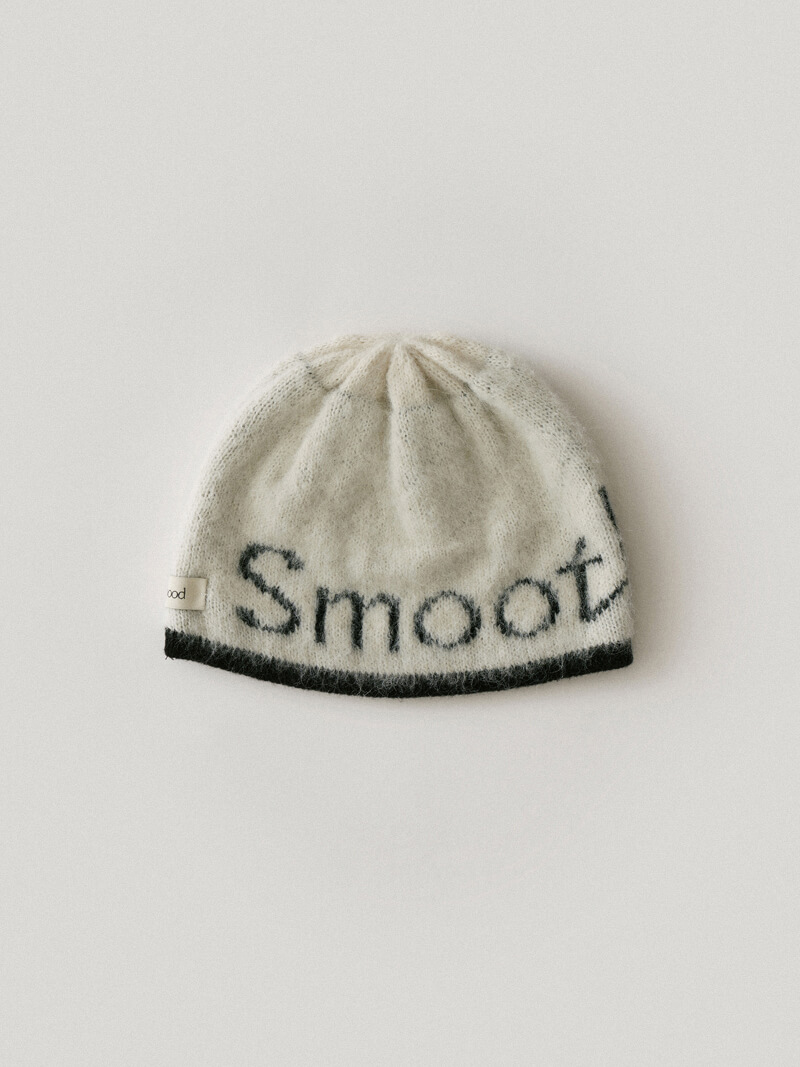 Roomie Logo Knit Hat Cream (23th)