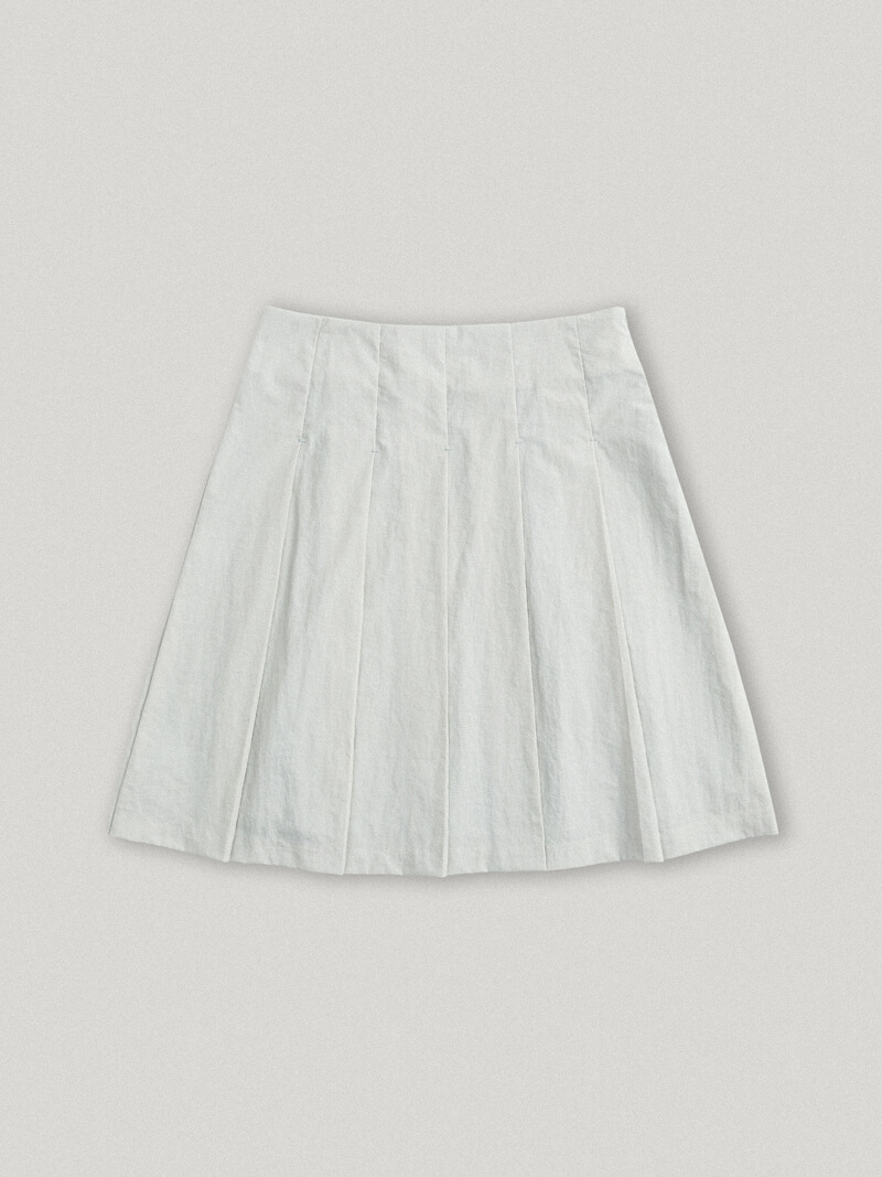 Notebook Pleated Skirt Blue Gray (2nd)
